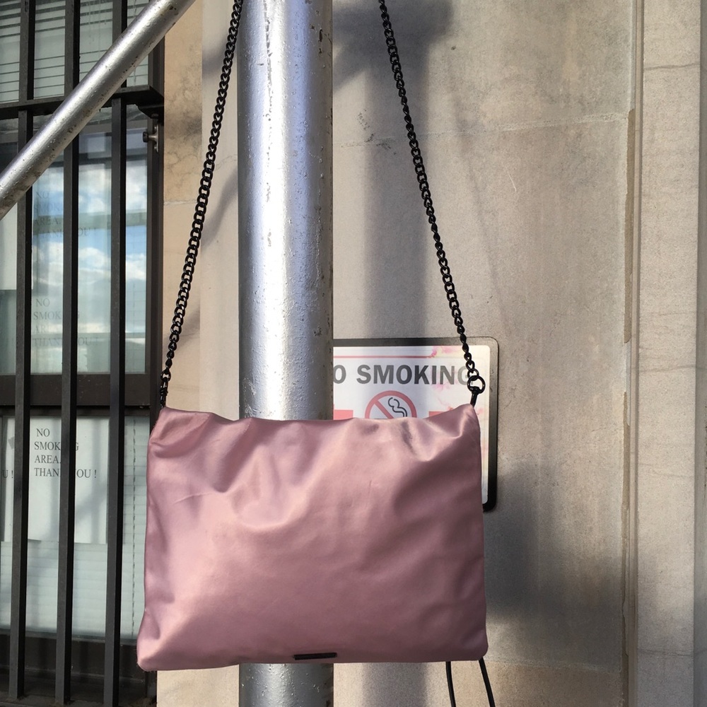 ⬇️$63 Rebecca Minkoff Satin  Crossbody Bag